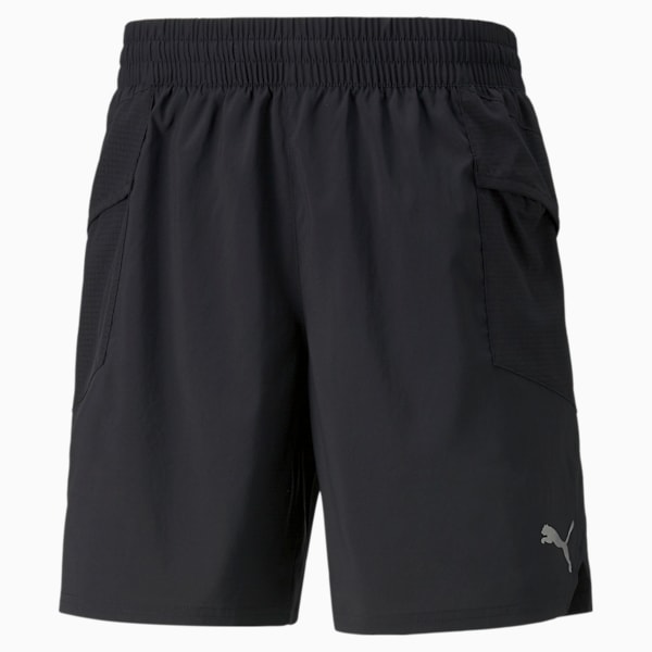 7" Q2 Men's Running Shorts, Puma Black, extralarge-IND